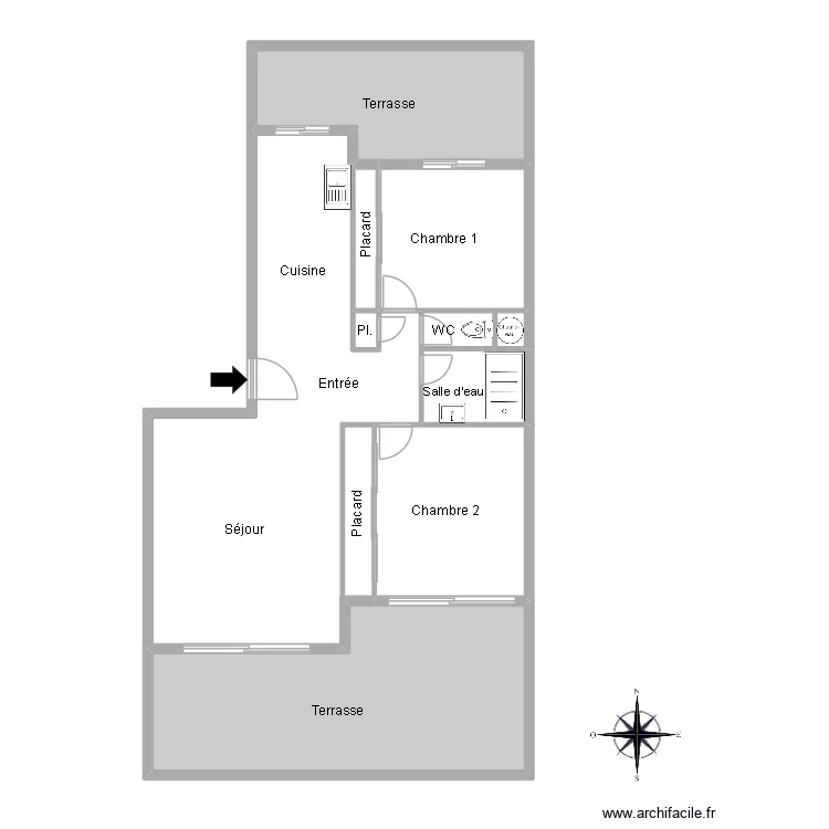 51410 SELVINI. Plan de 10 pièces et 106 m²
