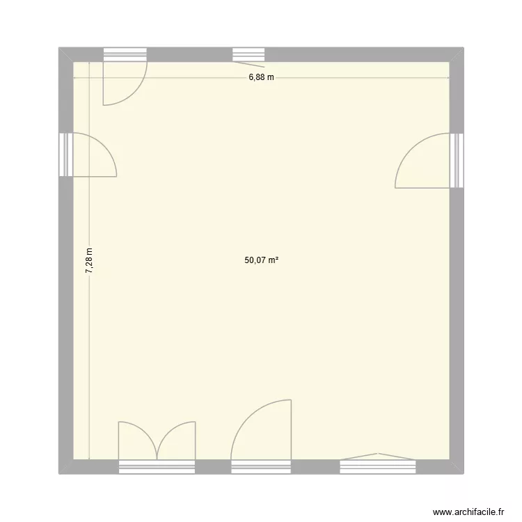 Pépite. Plan de 1 et 50 m² Pépite. Plan de 1 et 50 m²