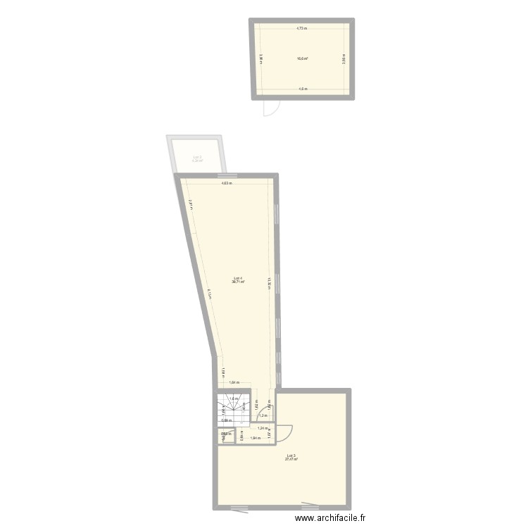 Belz Maison (blanc). Plan de 20 pièces et 269 m2