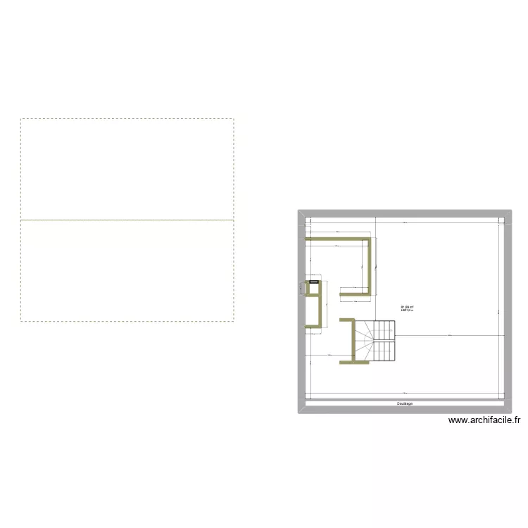 Capucines 3. Plan de 27  et 405 m²