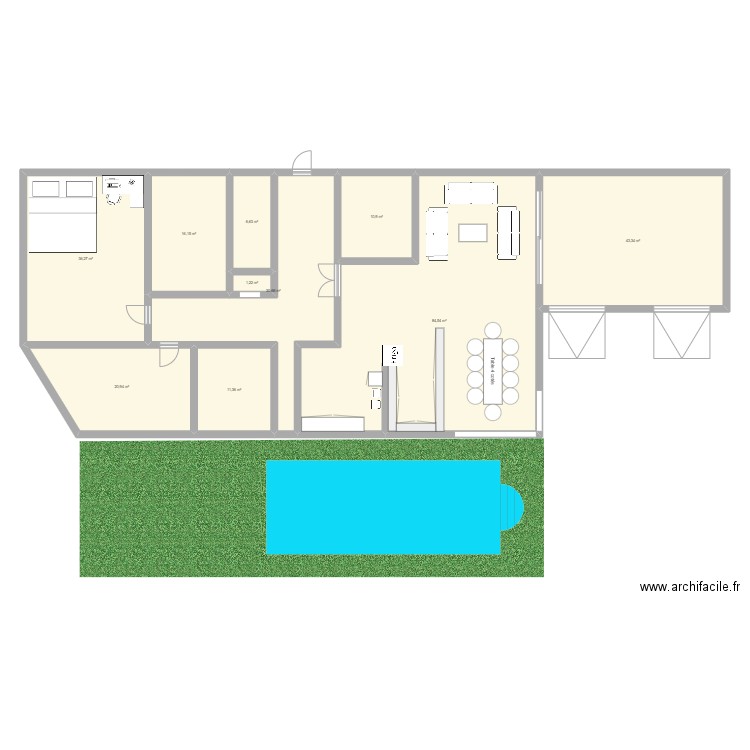 maison Aymen. Plan de 0 pièce et 0 m2