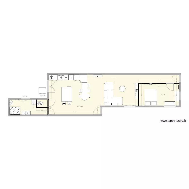 maison henin 1. Plan de 