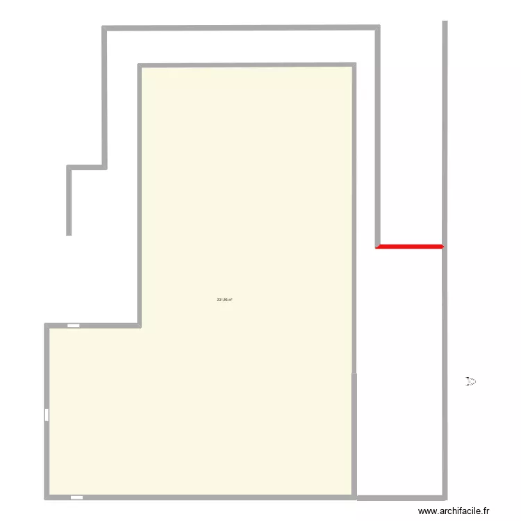 YAHOUE FINAL. Plan de 1  et 232 m²