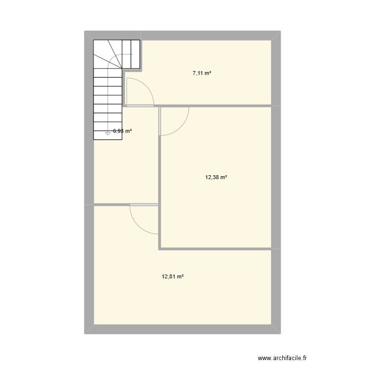 étage 3. Plan de 0 pièce et 0 m2