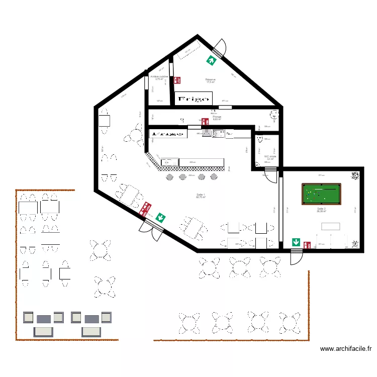 L'alchimiste. Plan de L'alchimiste. Plan de