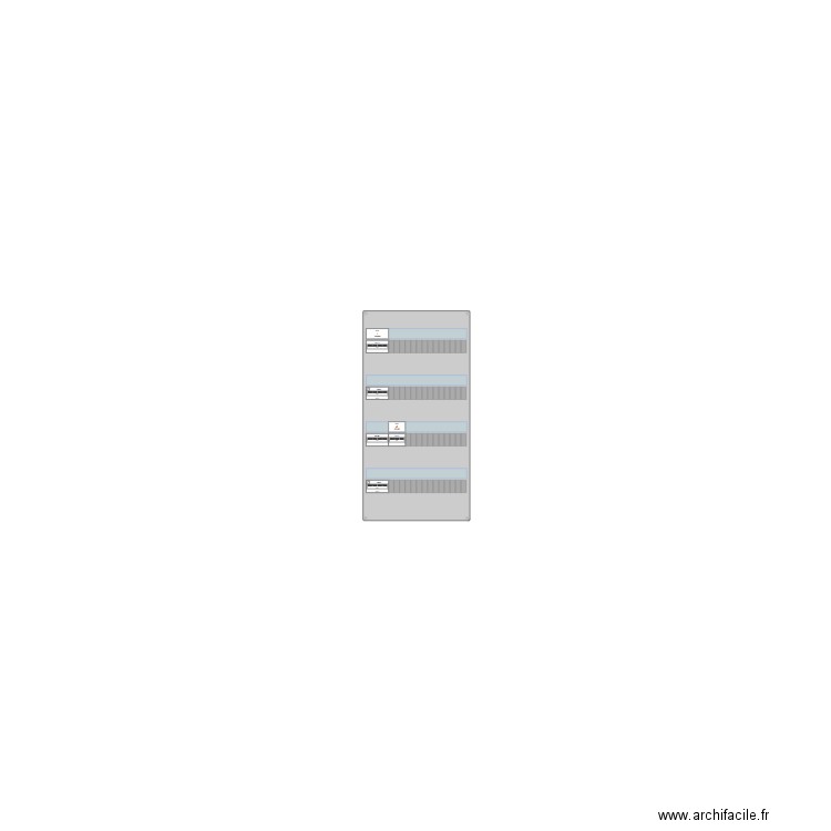Tableau électrique v0. Plan de 0 pièce et 0 m2
