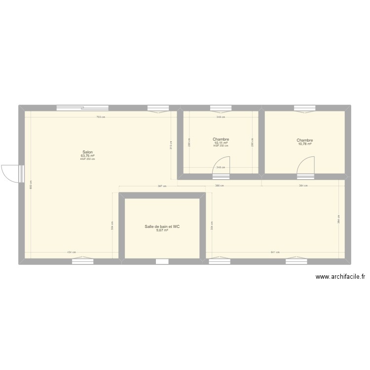 Maison Romanet . Plan de 0 pièce et 0 m2