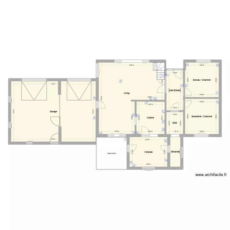 Rez-2026-Prises-1. Plan de 9 et 159 m² Rez-2026-Prises-1. Plan de 9 et 159 m²