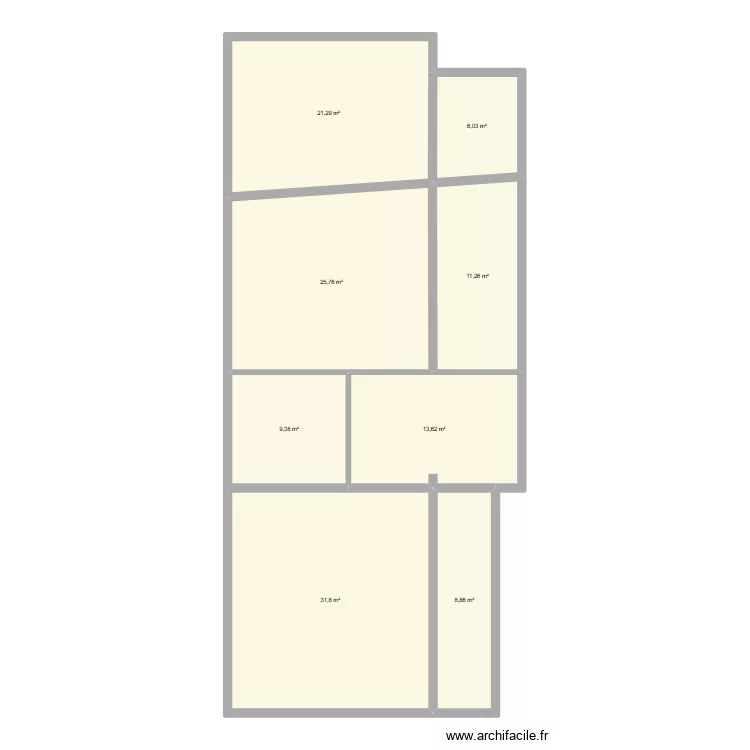 CAPDEVILLE EDL. Plan de 
