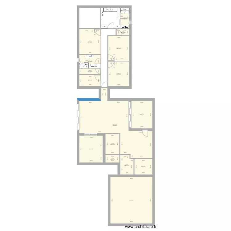 flaujac v10. Plan de 