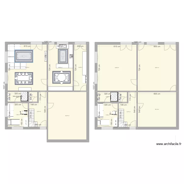 sultan2 mod2 chambre. Plan de 