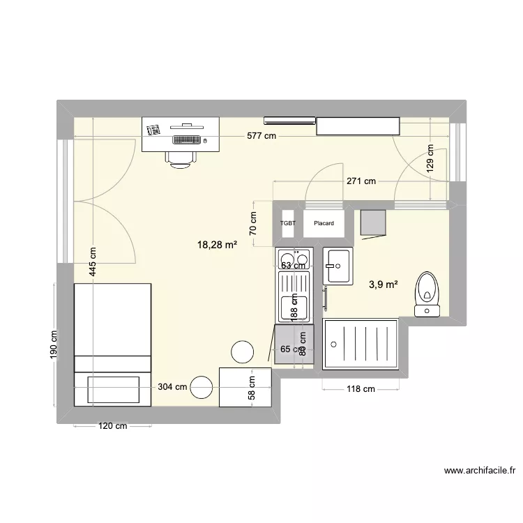 Studio Amalia. Plan de Studio Amalia. Plan de