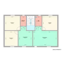 Plan 1er &eacute;tage projet T2 T3