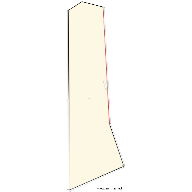 terrain st germain de vibrac. Plan de 1 pièce et -1870 m2