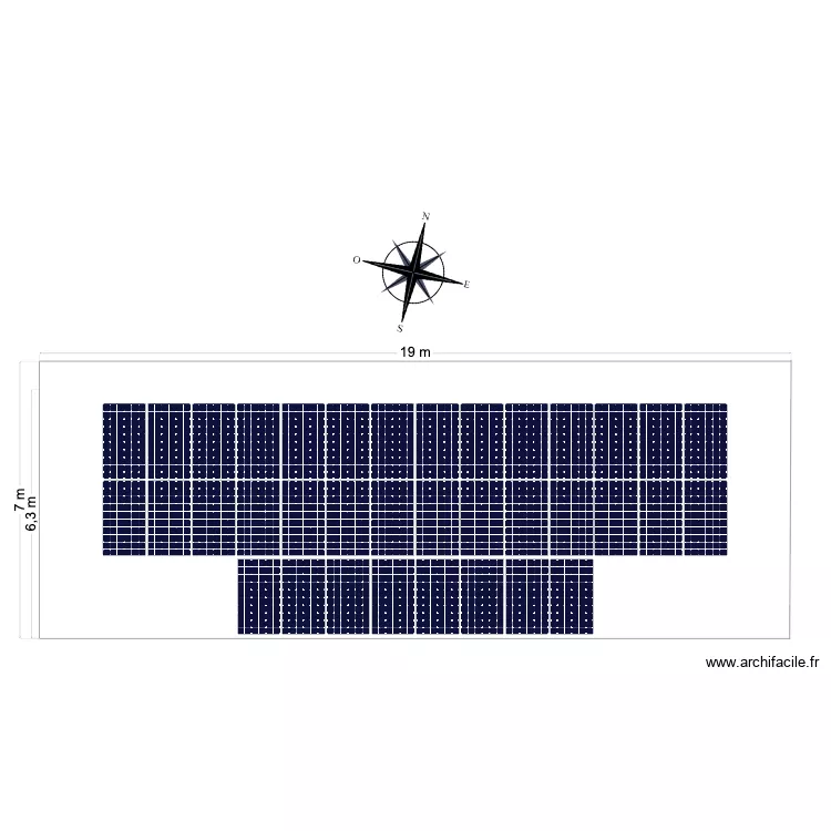 MAISON BURNOT. Plan de 