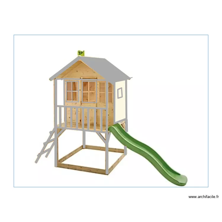 CabaneMartin. Plan de 