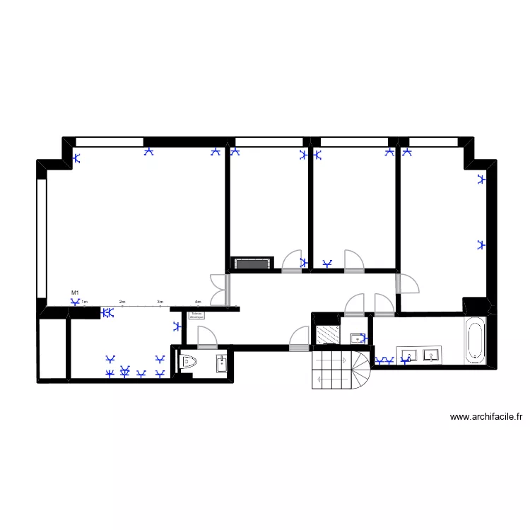 Plan igor 2. Plan de 7  et 28 m²
