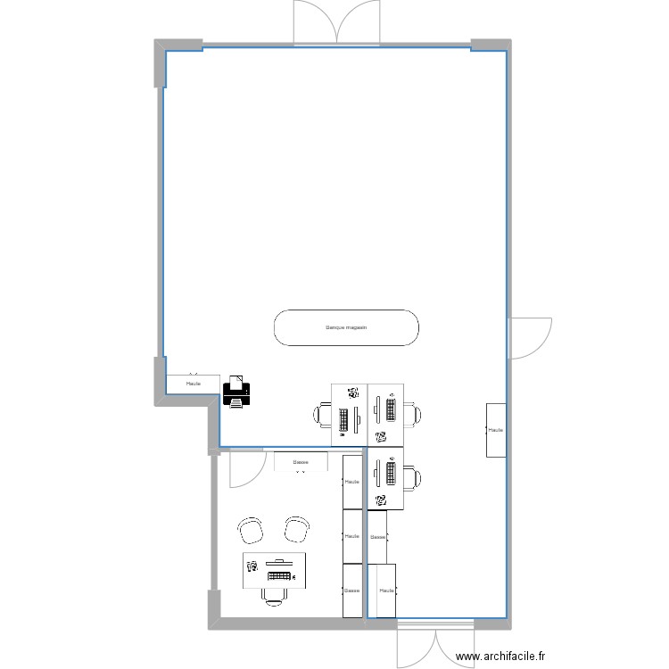 PLAN MAG CETECO APRES. Plan de 2 pièces et 88 m2