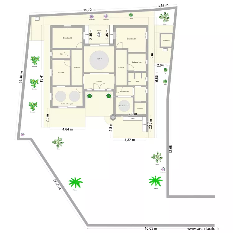 Plan Djerba Khazroun 3. Plan de 