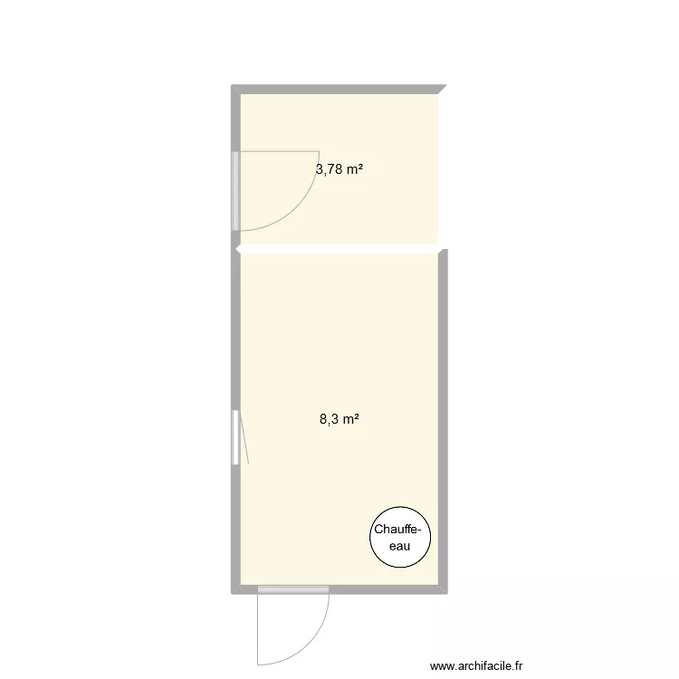 cellier Marcy. Plan de 