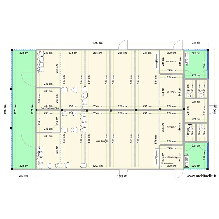 TRANSIT SALEM . Plan de 0 pièce et 0 m2