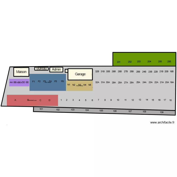 St-Tite 2026. Plan de 8 et 8246 m² St-Tite 2026. Plan de 8 et 8246 m²