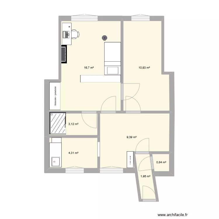 bernardins marie. Plan de 
