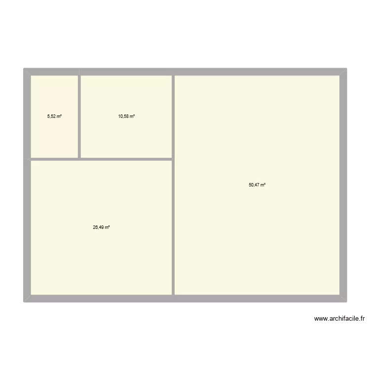 Local. Plan de 4 et 93 m² Local. Plan de 4 et 93 m²