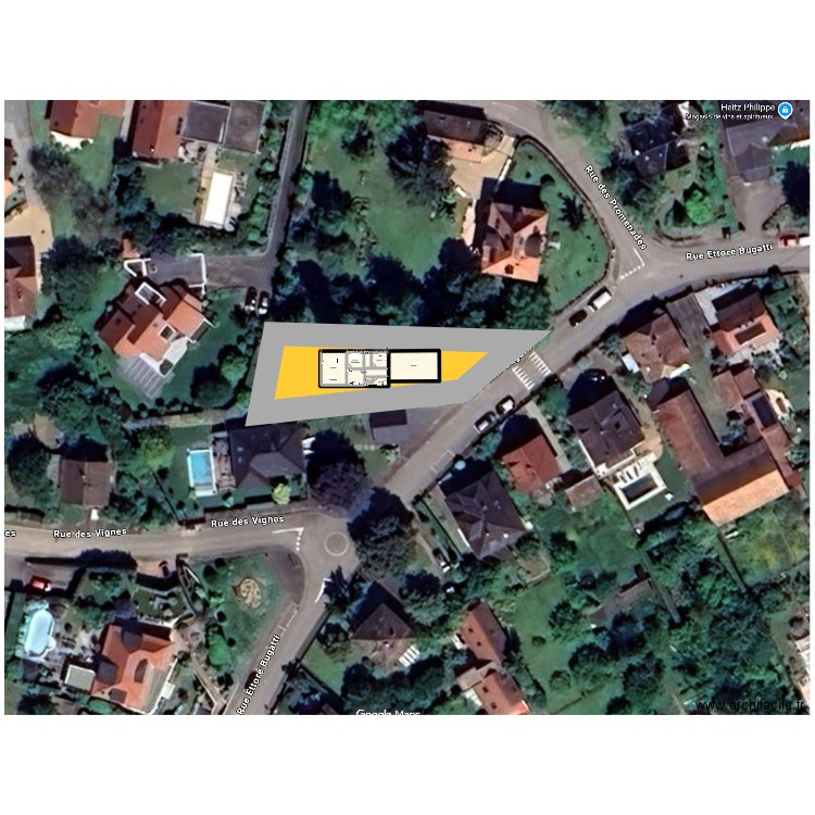 Plan 1. Plan de 8 pièces et 152 m2