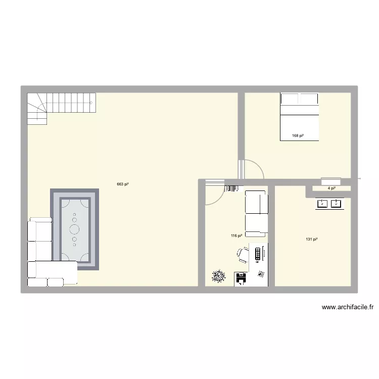 cave. Plan de 5 et 101 m² cave. Plan de 5 et 101 m²