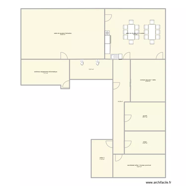 ligue. Plan de 10 Pièces et 228 m² ligue. Plan de 10 Pièces et 228 m²