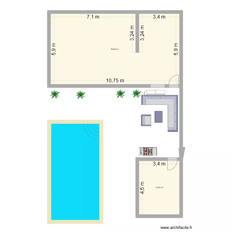 nouvelle maison. Plan de 0 pièce et 0 m2