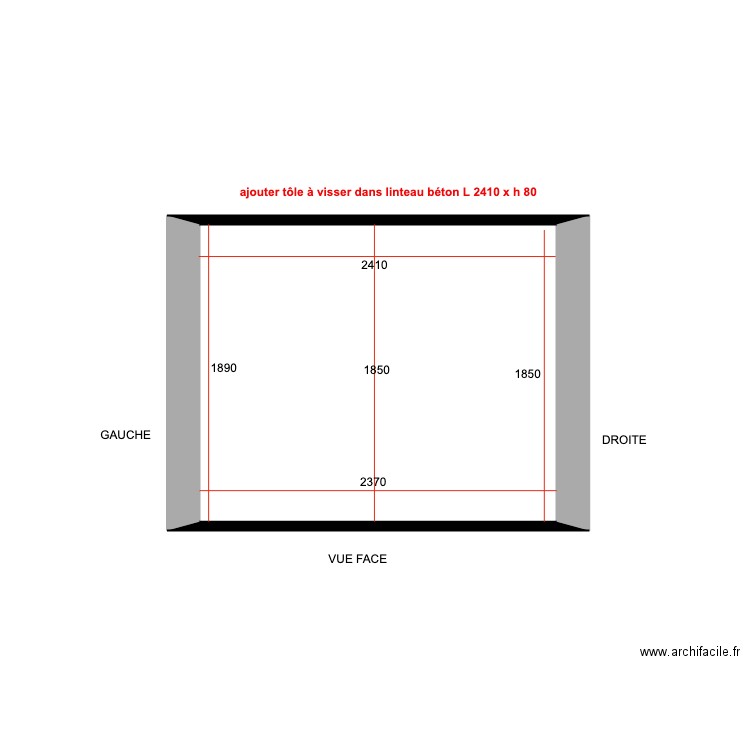 porte garage Navacelles. Plan de 1 pièce et 11 m2