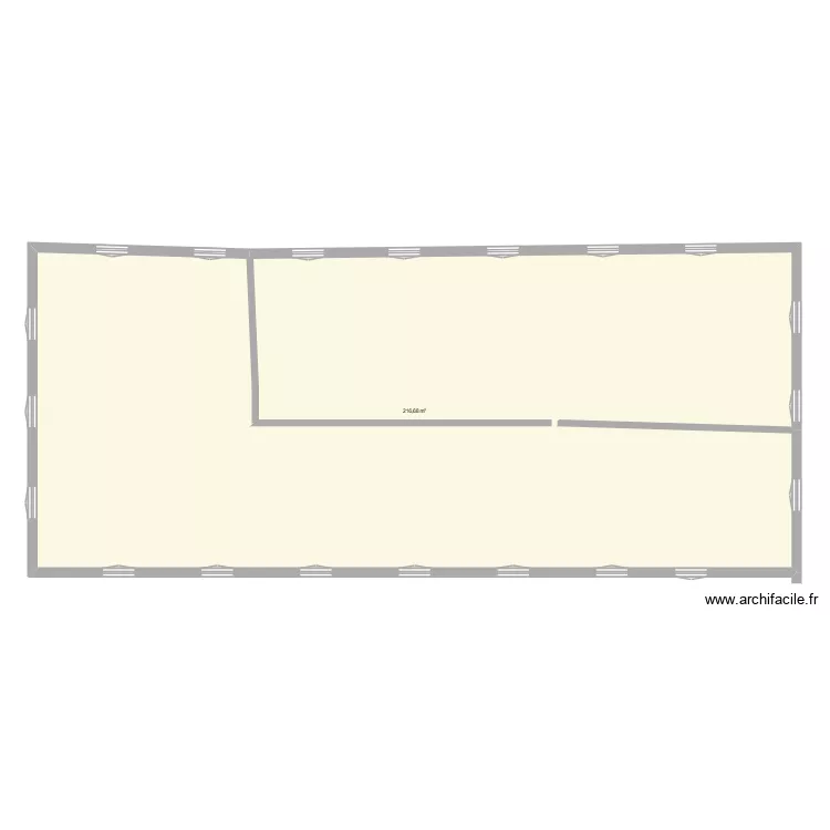 Mageb. Plan de 1  et 217 m²