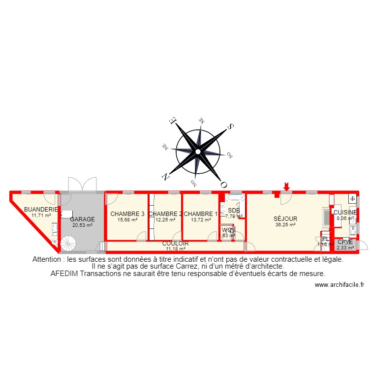 BI 16590 - . Plan de 26 pièces et 442 m2