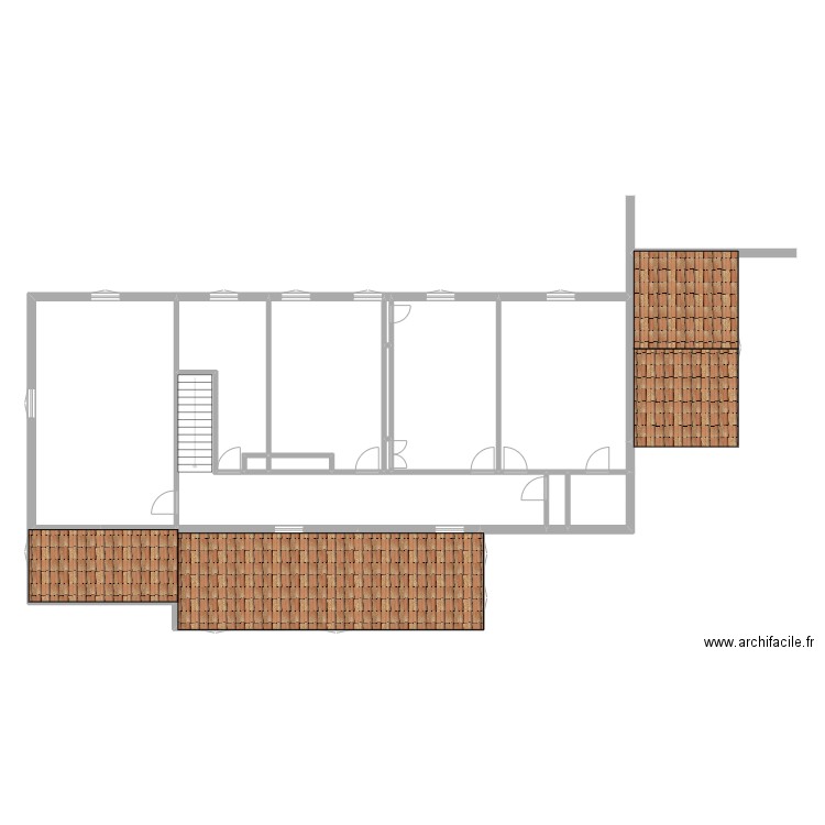 BOULESTREAU R+1. Plan de 20 pièces et 213 m2