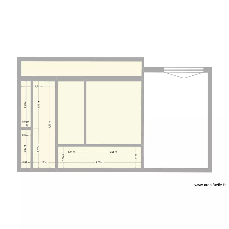 st victor. Plan de 5 et 32 m² st victor. Plan de 5 et 32 m²