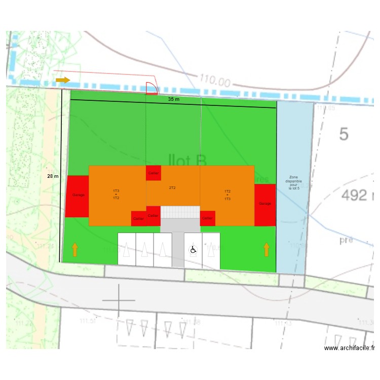 ST PAUL EN PAREDS - Les Hirondelles 4. Plan de 0 pièce et 0 m2