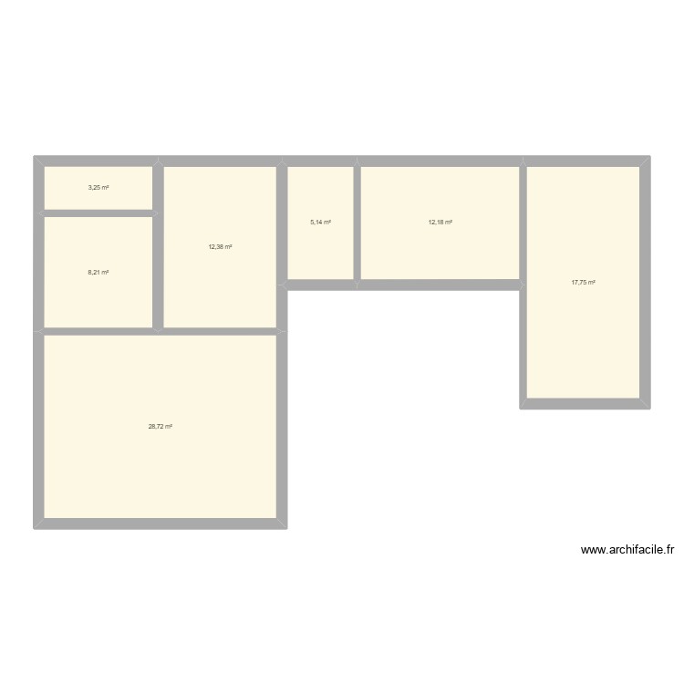 maison. Plan de 0 pièce et 0 m2