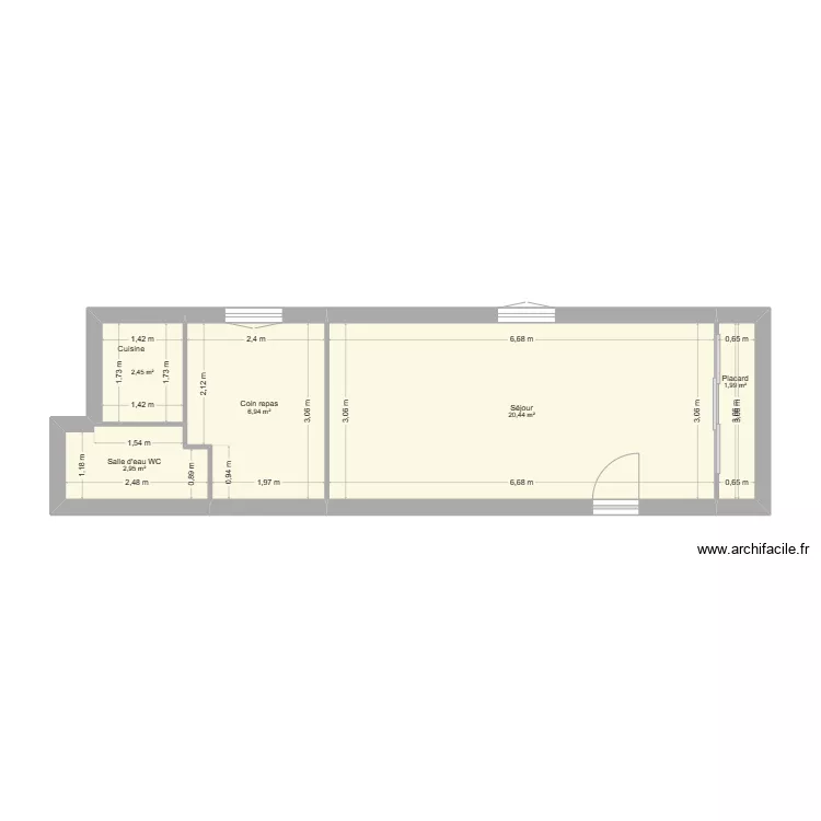 VALLEE. Plan de 
