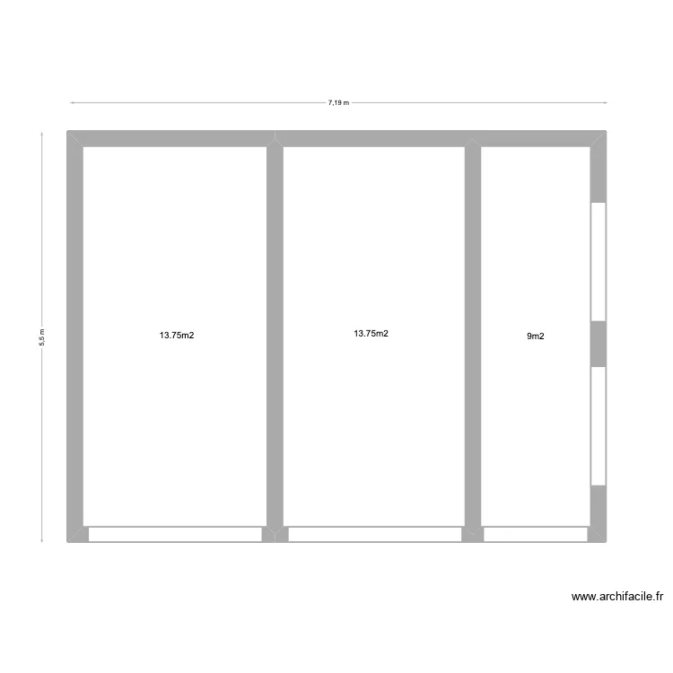 dammarie annexe. Plan de 