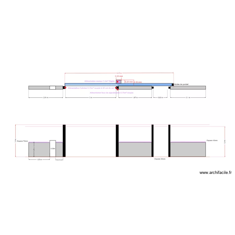 MASSAT CLAMART. Plan de 