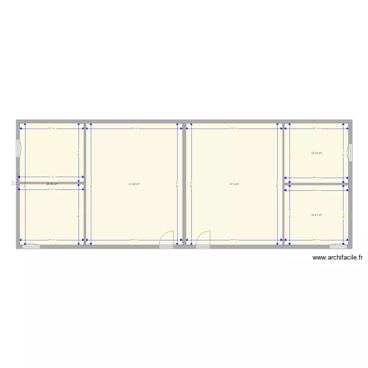 ceret2. Plan de 5 et 123 m² ceret2. Plan de 5 et 123 m²