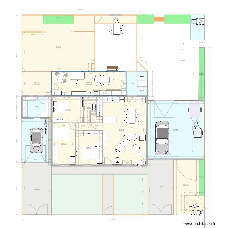 Saint andr&eacute; octobre 2024. Plan de 