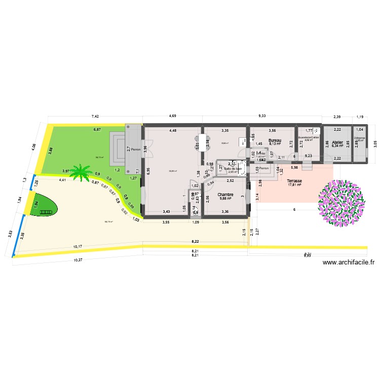 Rénovation St Georges de Didonne. Plan de 0 pièce et 0 m2 Rénovation St Georges de Didonne. Plan de 0 pièce et 0 m2