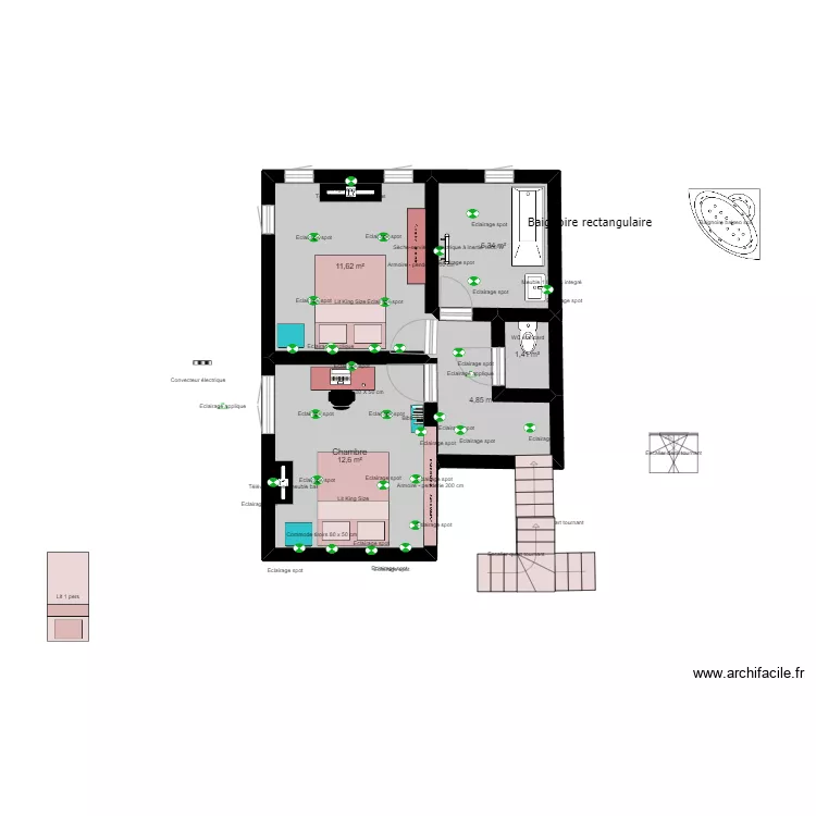 bor etage2.. Plan de 