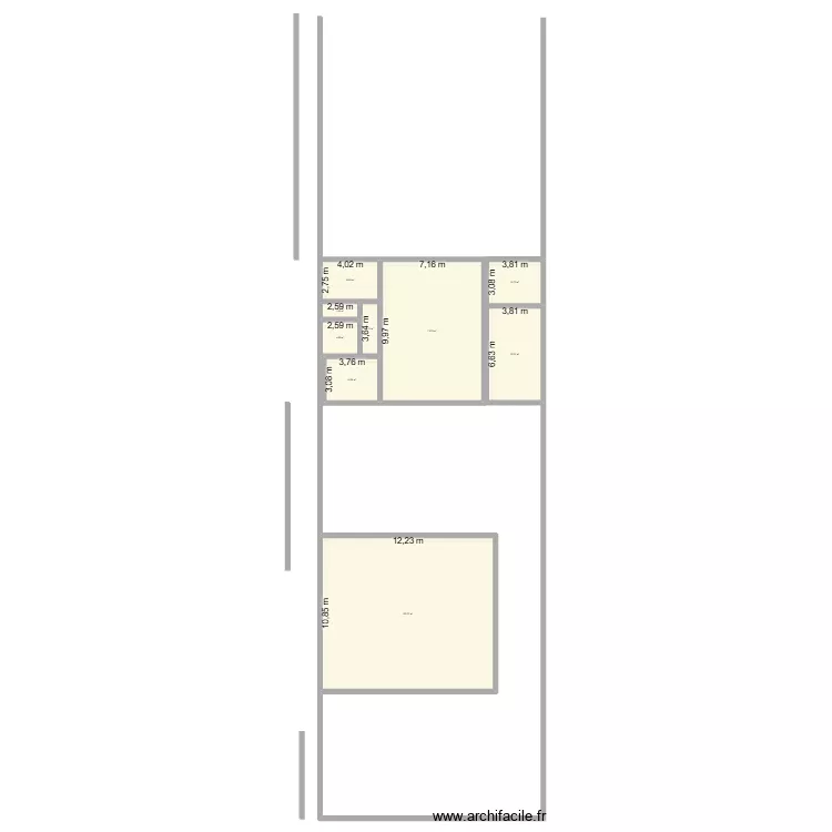 LE MAY LOC. Plan de 9 Pièces et 277 m² LE MAY LOC. Plan de 9 Pièces et 277 m²