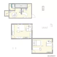 plan surface SDB equiper