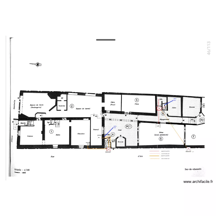 st marie 2. Plan de 