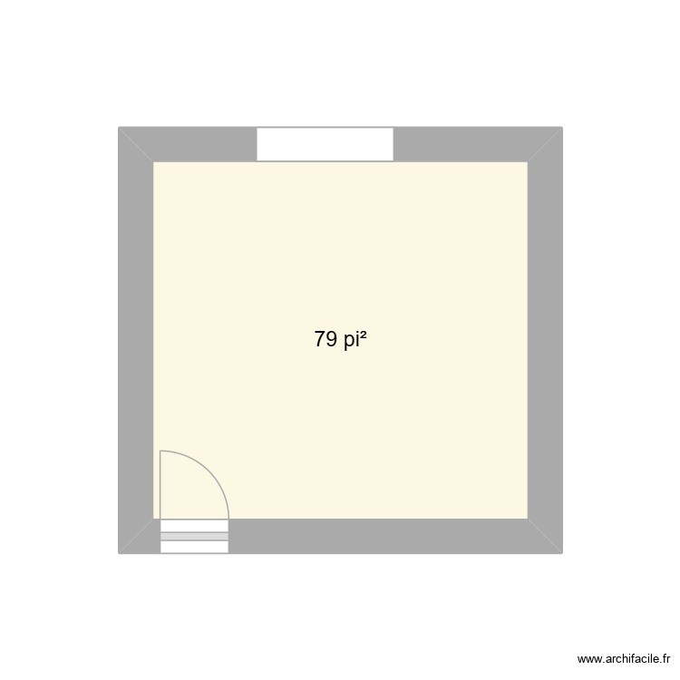 ma chambre. Plan de 0 pièce et 0 m2